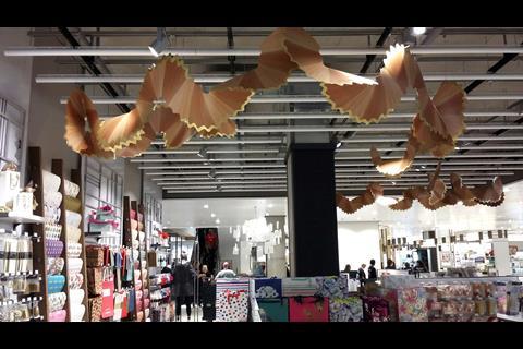 John Lewis Leeds, pencil shavings